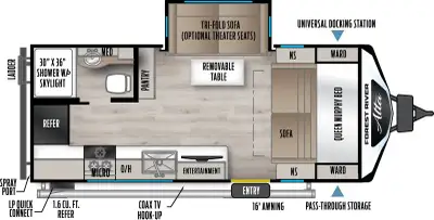 East to West - ALTA Travel Trailers and Toy Haulers Series ALTA is our premier laminated travel trai...