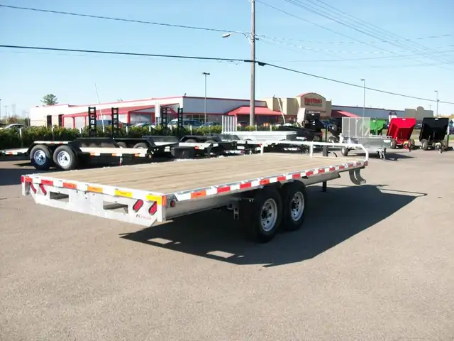 2025 K-Trail DKO 8'.6in. X 20' 2 ESSIEUX 7000LB. GALVANISE CONTR in Cargo & Utility Trailers in Laval / North Shore - Image 6