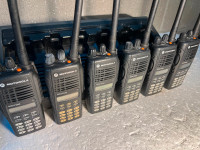 LOT of 6 Motorola MTX1500 160 channel VHF Portable Radios