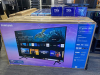 SAMSUNG 65" CU7000 CRYSTAL UHD 4K SMART TV