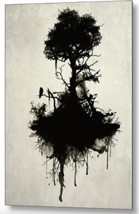 Last Tree Standing - By Nicklas Gustafsson - Metal Print