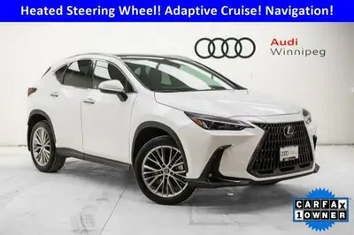 Super low KM local trade with the optional Ultra Luxury Package (an $8107 option!!). This Lexus NX d...