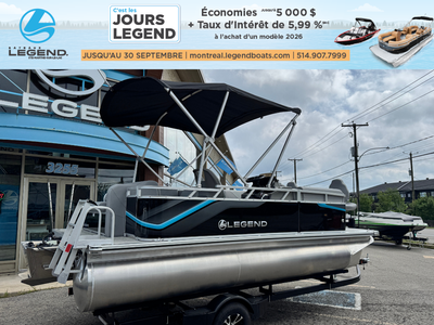 Découvrez notre tout nouveau 2025 Legend LE 19 RS EXT, propulsé par un Mercury 25 ELPT 4S. Ce bateau...