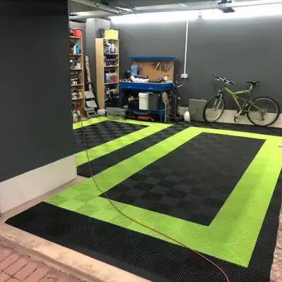 CAEL- Interlocking GT Tile 500g $4.50 600g $5 Garage Interlocking Tiles Durable, Stylish, and Easy t...