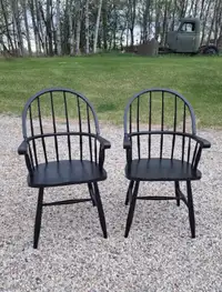 Matching Windsor Back Arm Chairs - EACH