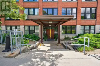 Coveted top-floor unit at the Office Specialty Lofts! This bright open-concept 1+1 Bedroom unit show...