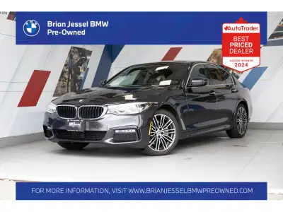 2018 BMW 5 Series 530i xDrive 2.0L 4-Cylinder TwinPower Turbo AWD 8-Speed Automatic EXTERIOR - DARK...
