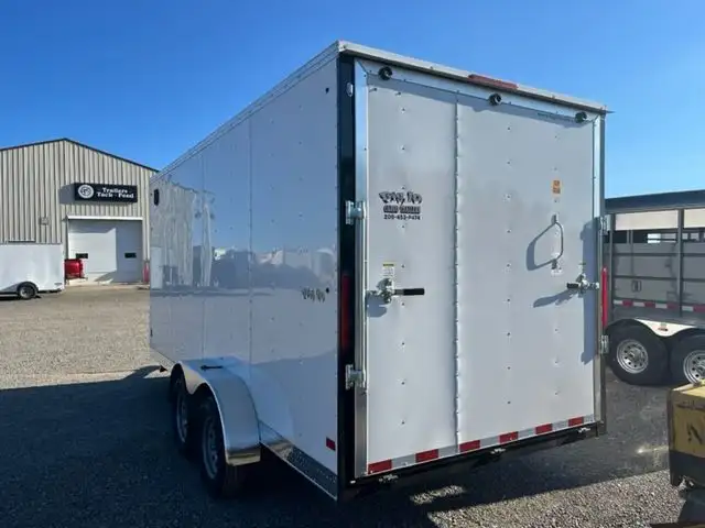 2023 B10 V nose Contractor / Toyhauler 7x16 Cargo Trailer in Cargo & Utility Trailers in Calgary - Image 6