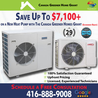 Up to $7100+ on Government Rebate on a New Heat Pump