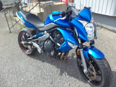 sonic cycle has a 2010 kawasaki en - 650r ninja in for parts nice clean bike good body work ,gauges,...