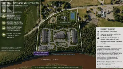 Exceptional development opportunity in the highly desirable community of Port Williams, offering app...