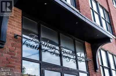 Authentic 2 storeys Loft in the Iconic Feather Factory Lofts. The Expansive Living-Room and Dining-R...