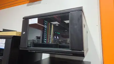 Wall Mount Cabinet 6U x 24″ Depth, 6U 600MM, View more