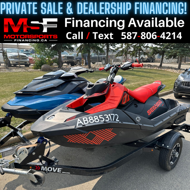 2022 SEADOO SPARK TRIXX 3UP 900 (FINANCING AVAILABLE) in Personal Watercraft in Strathcona County - Image 2