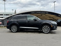 The 2019 Q7 is a mid-size luxury SUV known for its car-like handling, high-quality interior material... (image 1)