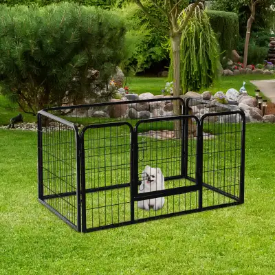 NEW 4 PANEL PET PLAYPEN HEAVY DUTY 49 IN DC105 SALE $89.95 70X70 CM Suitable for all small to medium...