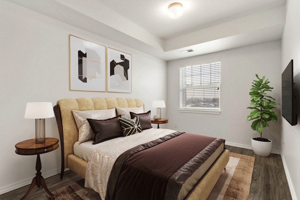 Sky Pointe Estates - 1 Bedroom + Den available at 5960 Little Pi 4