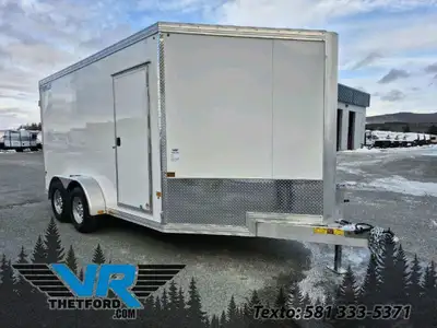 VR Thetford Paiement à partir de $/sem. + TX. 2026 Alcom Cargopro 7X14 (PD) 2 Essieux 5200 lb Roues...