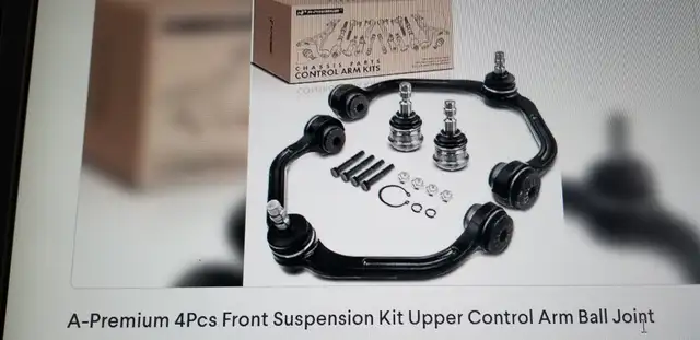 A-Premium 4Pcs Front Suspension Kit Upper Control Arm Ball Joint in Auto Body Parts in City of Toronto - Image 2