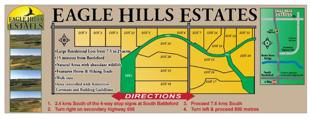 Par 19 Eagle Hills Estates, RM of Battle River No. 438 SK955921 in Land for Sale in Saskatoon - Image 2