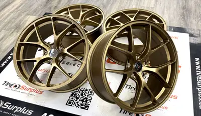TSR26 Matt Bronze Flow Form Wheels Fits Audi, Volkswagen & Mercedes Cars and SUVs Wheel Size: 19x8.5...