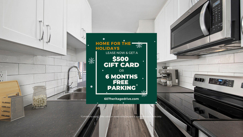 607 611 Heritage Dr. 2 Bedroom Large Apartment for Rent Long Term