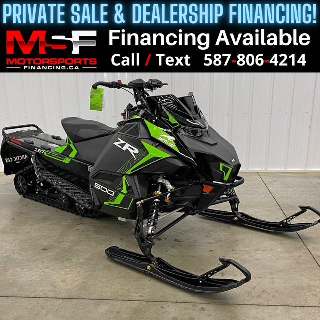 2026 ARCTIC CAT ZR 600 SNO PRO ES 137 (FINANCING AVAILABLE) in Snowmobiles in Strathcona County - Image 2