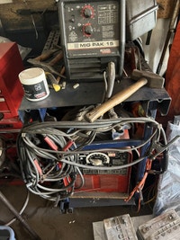 Welders and heavy duty cart 