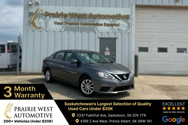 2018 Nissan Sentra S Remote Start | Heated Seats