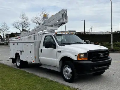 2001 Ford F-450 SD Altec Service Truck Bucket Truck 2WD, 6.8L, 10 cylinder, 2 door, automatic, RWD,...
