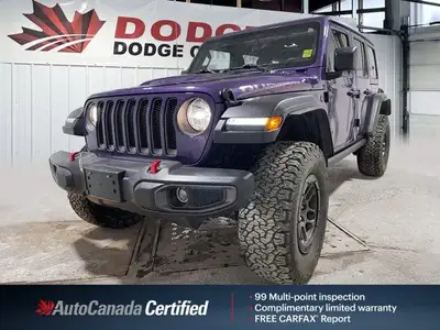 This Jeep Wrangler boasts a Gas/Electric V-6 3.6 L/220 engine powering this Automatic transmission....