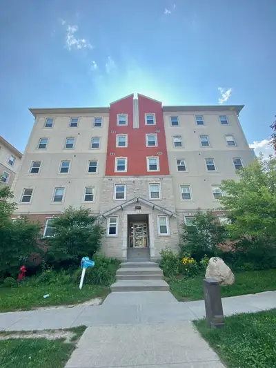 Bright & Furnished Student Bedroom Steps from Laurier/UW! (Room 3) This spacious apartment in the he...