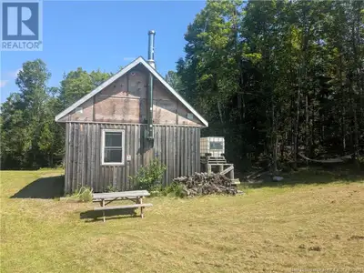 This 66-acre property on Route 127 in Waweig, NB, is a great spot for a peaceful retreat, hunting ca...