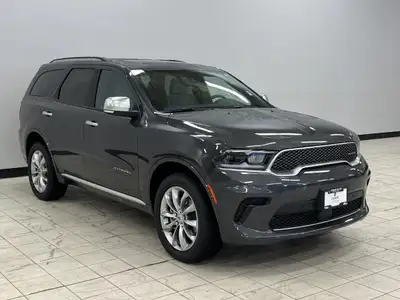 Experience premium comfort, bold styling, and impressive capability in the 2024 Dodge Durango Citade...