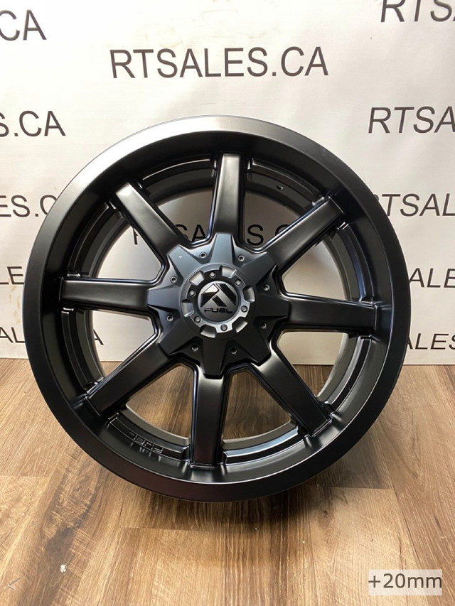 20 inch fuel Rims 8x165 Dodge Ram Gmc Chevy 2500 3500 in Tires & Rims in Moncton - Image 4