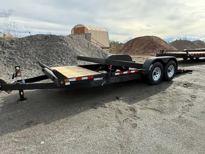 Welcome to GD Equipment LTD. NOW AVAILABLE – 2026 Canada Trailer 21' Split Tilt Deck (14,000 lb GVWR...