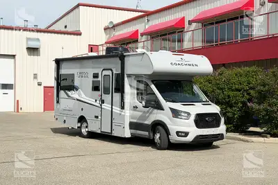 The 2027 Coachmen Cross Trail 20CB, built on a reliable Fort Transit chassis is up for any adventure...