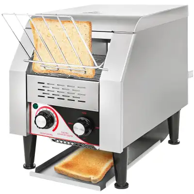 HEAVY DUTY STAINLESS STEEL COMMERCIAL BREAD TOASTER 523561, View more