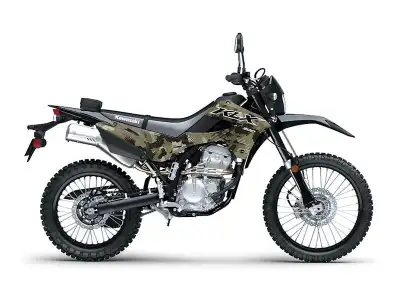 Argyll Motorsports 2026 Kawasaki KLX300 Cypher Camo Beige / Ebony Get Out and Play The KLX300 is a h...