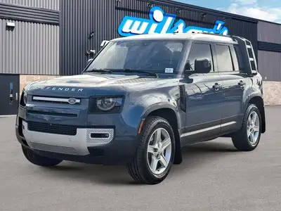 Look at this certified 2023 Land Rover Defender SE 4WD | 3.0L | Leather | Sunroof | Nav | 360 Camera...
