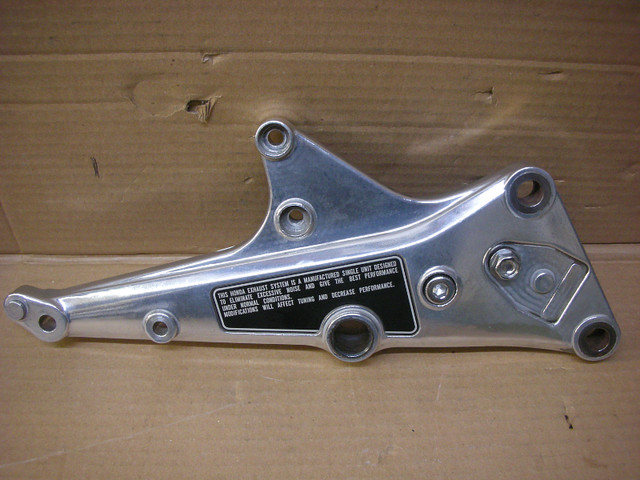 Used right foot peg holder off a 1979 Honda CBX 1000 in Other in Stratford