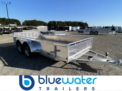 Canadian Mennonite Built Tandem Axle Aluminum Utility Trailer is $6,385.00 or $127.69/month! Ord: E1...