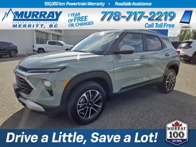 Get ready to redefine your adventure with the 2026 Chevrolet Trailblazer LT in stunning Cacti Green....