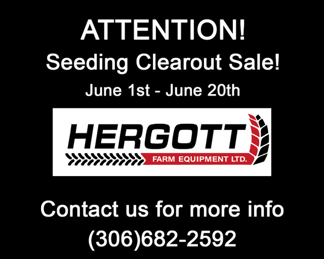 REDUCED!! 2018 Bourgault XR770 in Farming Equipment in Saskatoon