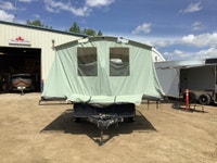Used 2027 Jumping Jack Trailers 6' x 12' Utility Trailer with 8' Tent Super easy to set up! Tent fol... (image 3)