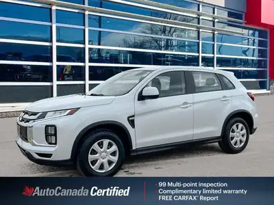 Clean CARFAX Report - Beautiful White 2024 Mitsubishi RVR ES AWD, 2.0L 4-Cylinder, Heated Seats, Rev...