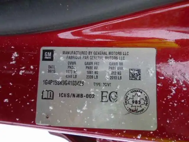 2016 Buick Verano Base in Cars & Trucks in Barrie - Image 24