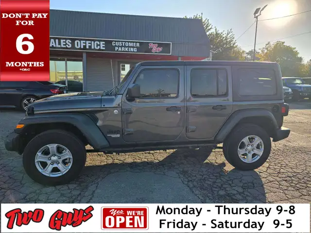 2021 Jeep Wrangler Unlimited Sport S 4x4 Back Up Camera