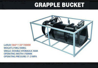 Wholesale price: Brand New Skid Steer Grapple bucket  Attachment
