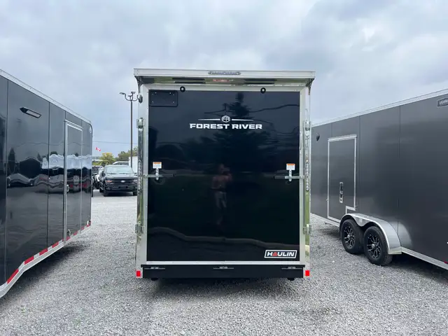 2027 HAULIN 7x14 Tandem Axle Enclosed UTV Trailer w Side Hatch in Cargo & Utility Trailers in Trenton - Image 4
